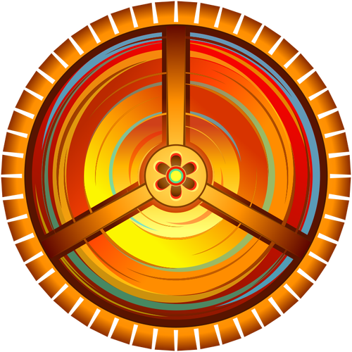 Fargerike element