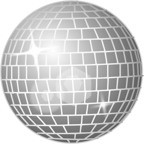 Gráficos vectoriales de bola de discoteca