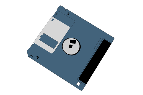 Ordinateur disquette vector clipart