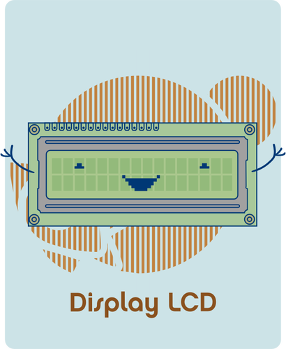 LCD displej