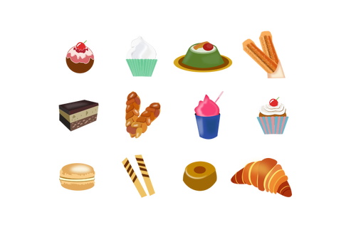 Image de desserts différents