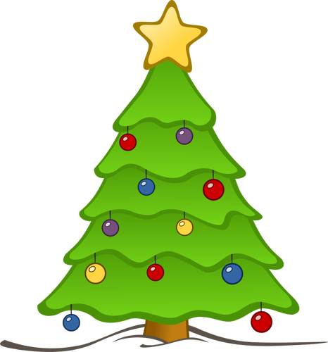 Árbol de Navidad dibujo