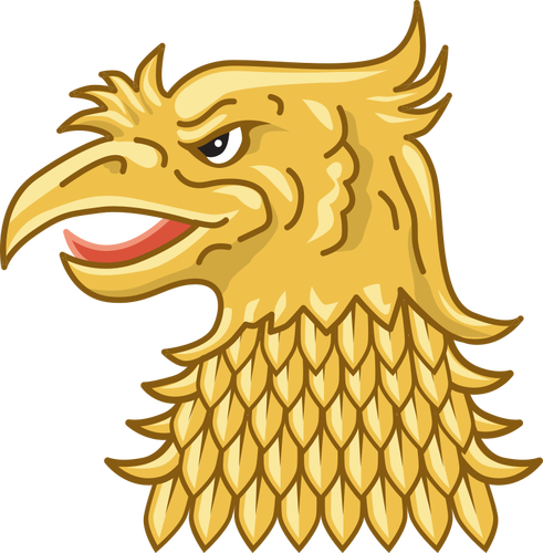 Tête d’aigle d’or