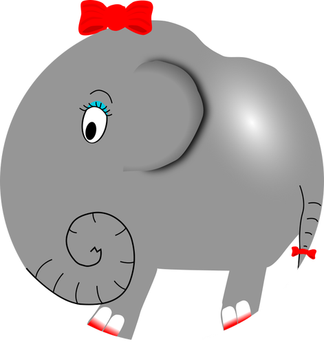 Elefante fêmea