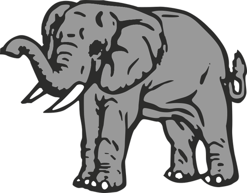 Elefante vector ilustración