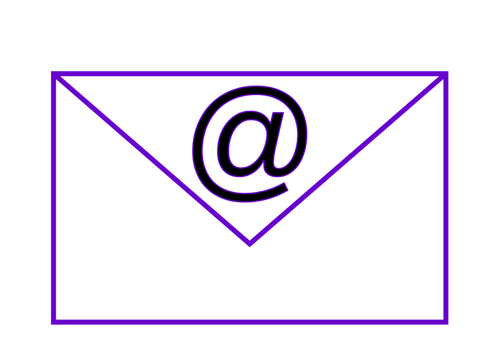 Zarf e-posta işareti