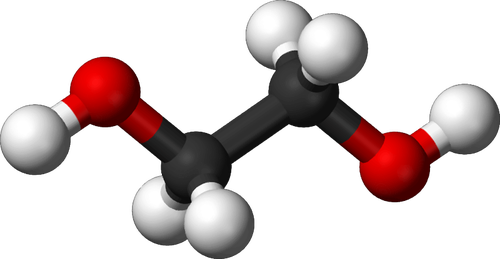 3d-kuva kemiallisesta molekyylistä