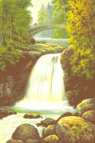 Garravalt の滝