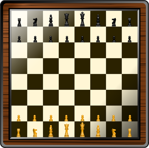 لوح شطرنج فاخر وقطع