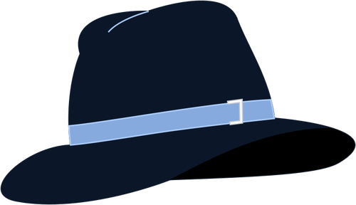 Fedora klobouk vektorové ilustrace