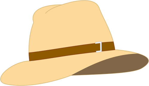 Fedora hatt vektorbild