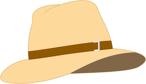 Fedora hat vector image