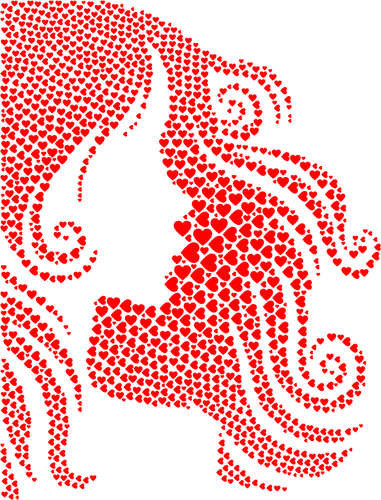 Girl with red hair image