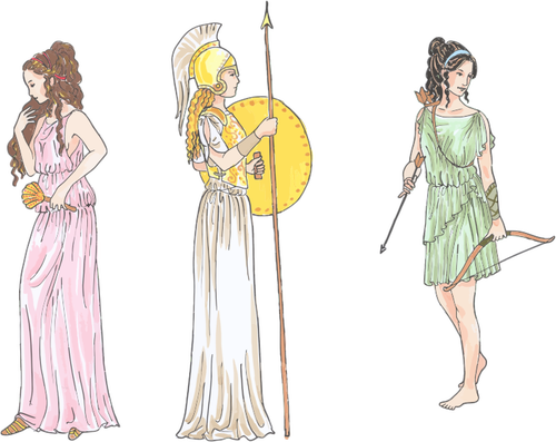 Figures mythologiques féminines