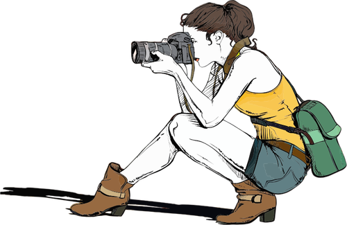 Female photographer