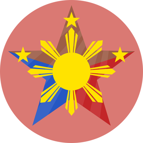 菲律宾运气符号矢量图