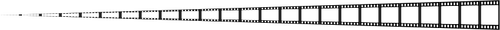 Film strip perspektif