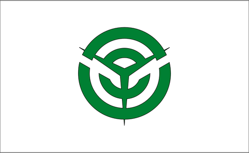 आमागी, फुकुओका का ध्वज