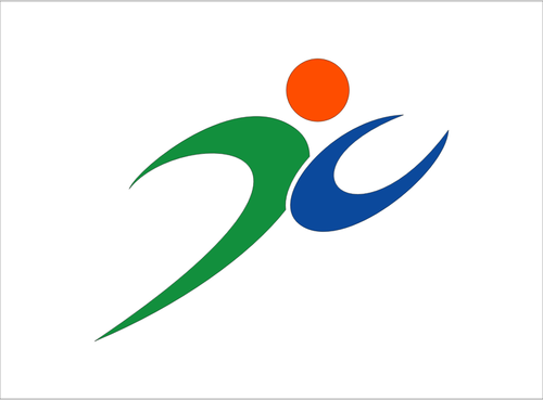 Fukutsu, फुकुओका का ध्वज