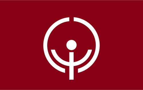 Flag of Hongo, Fukushima