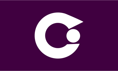 Iwase, Fukushima के ध्वज