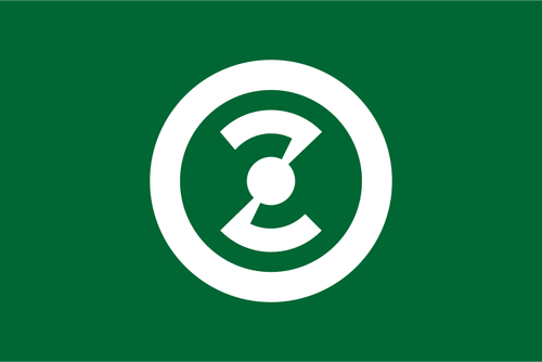 Drapeau du Kokufu, Gifu