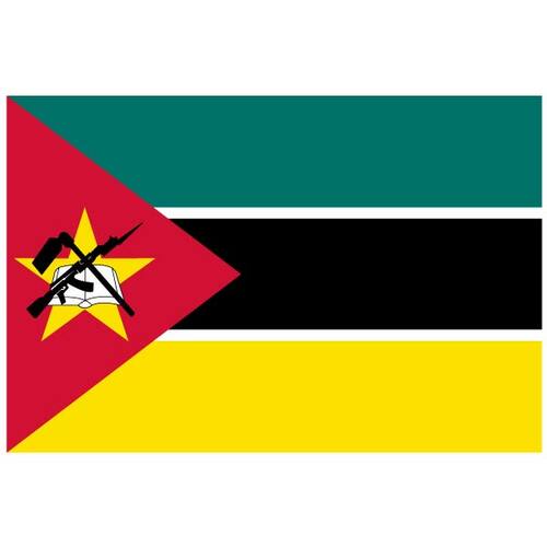 Moçambiques flagga