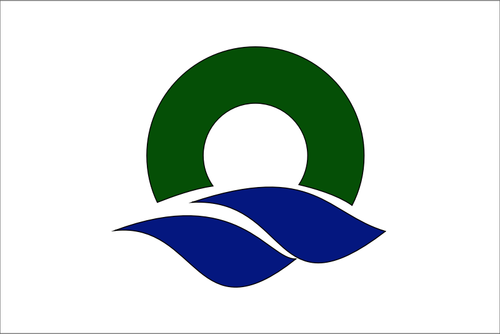 Vlajka Oi, Fukui