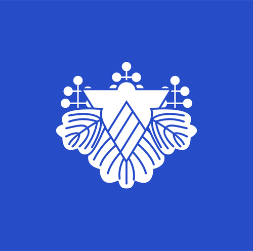 Vlag van Okawa, Fukuoka