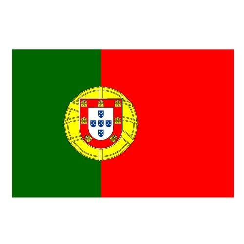 Vector flag of Portugal