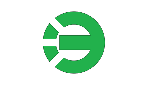 Shinyoshitomi, फुकुओका का ध्वज