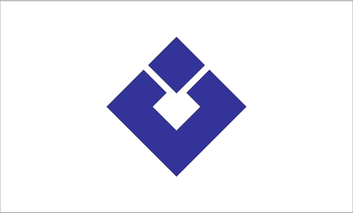 Bandera de Shiokawa, Fukushima