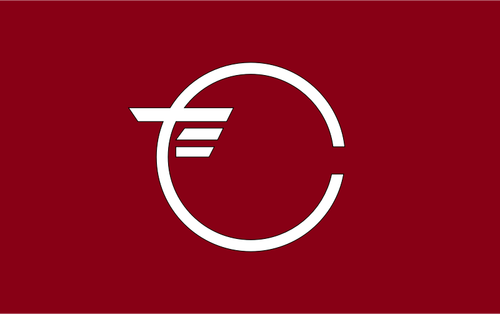 Tamakawa，福岛的旗帜
