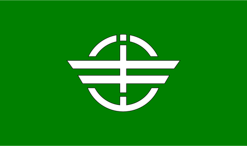 Tsuiki, फुकुओका का ध्वज
