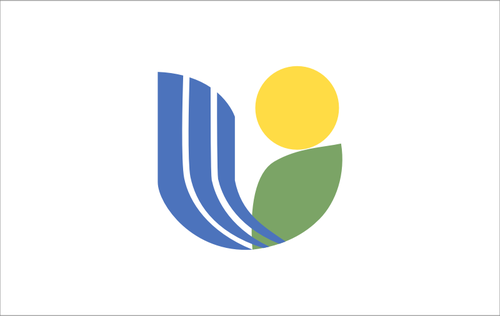 Bandeira de Uchiko, Ehime