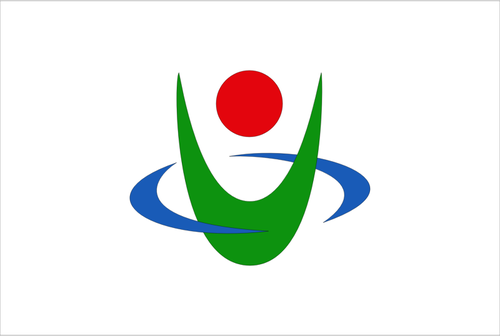 에히메 현 우와지마의 국기