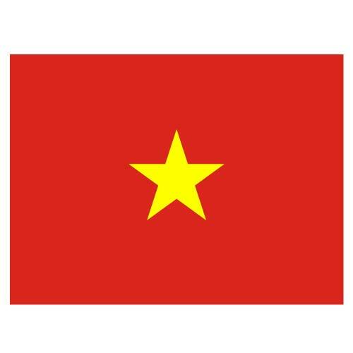 Vietnamesiska flagga vektor