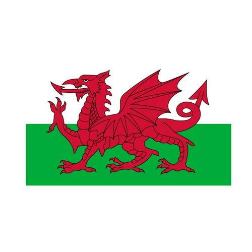 Bandeira do país de Gales