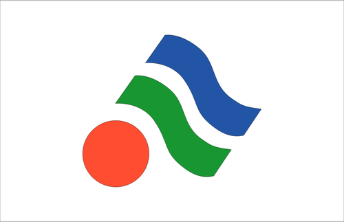 愛媛県八幡浜市の旗