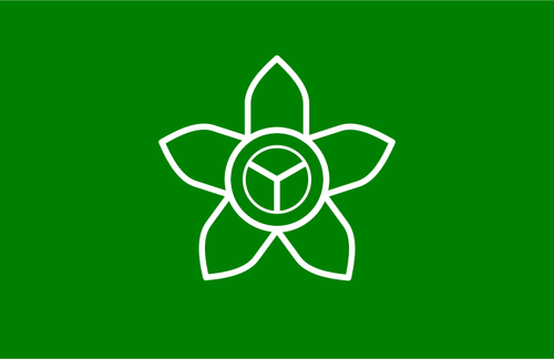 Vlag van Yoshida, Ehime