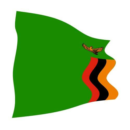 Zambias flagga