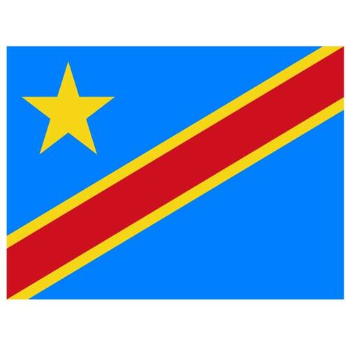 Bandera de República Democrática del Congo