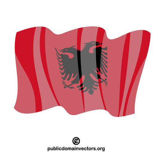 Bandera de Albania