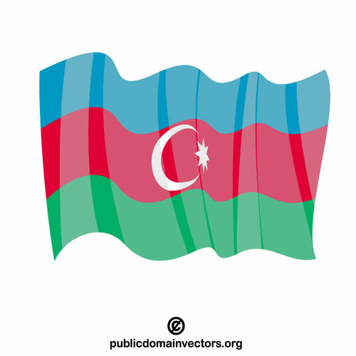 Bandera de Azerbaiyán