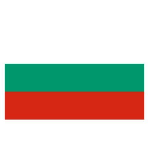 矢量旗帜的保加利亚