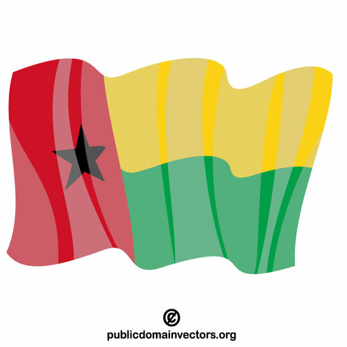 Drapeau de la Guinée Bissau