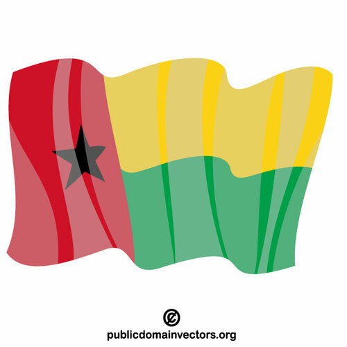 Flag of Guinea Bissau