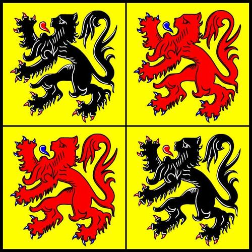 Hainaut의 국기
