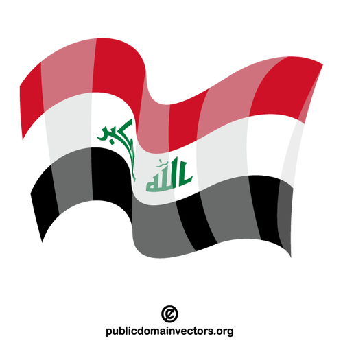 이라크 국가의 국기