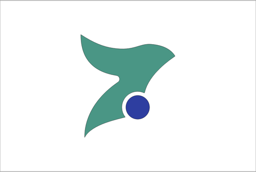 Bandera de Isumi, Chiba